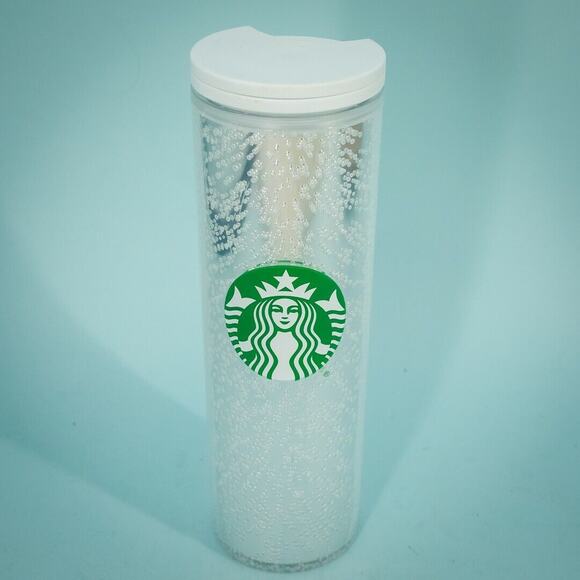 Starbucks Other - Starbucks Holiday Silver Bubble Travel Tumbler Cup Mug Coffee Tea Water 16 Ounce
